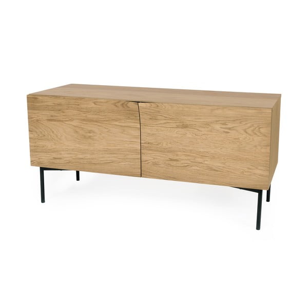 Hnedá komoda v dekore dubového dreva Woodman Flop, 65 x 120 cm-image-1