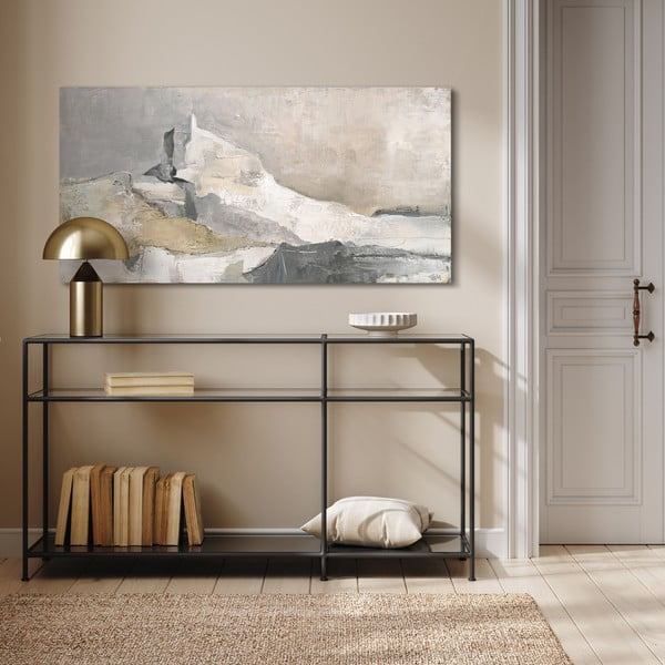 Obraz s ručne maľovanými prvkami 140x70 cm Nordic Shapes   – Malerifabrikken-image-1