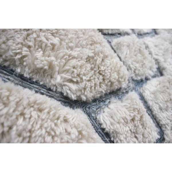 Béžovo-modrý ručne tkaný koberec Flair Rugs Solitaire Sion, 160 × 230 cm-image-4