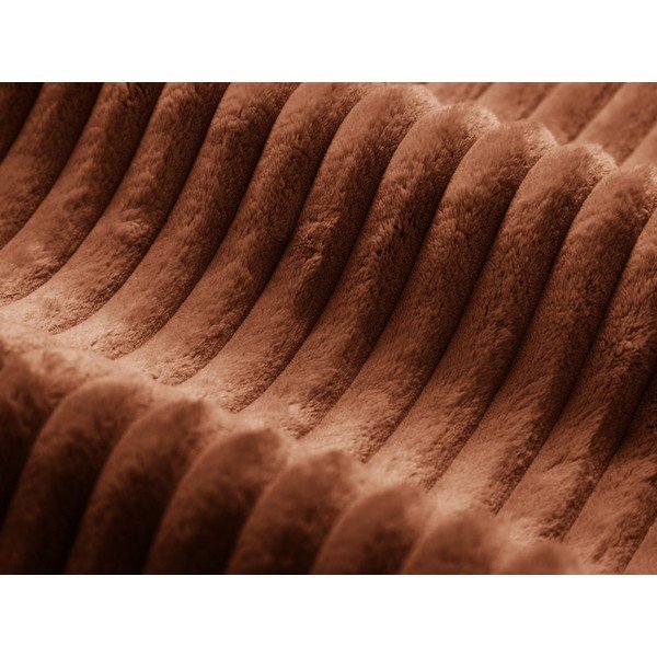 Menčestrový taburet v tehlovej farbe Dia – Micadoni -image-2