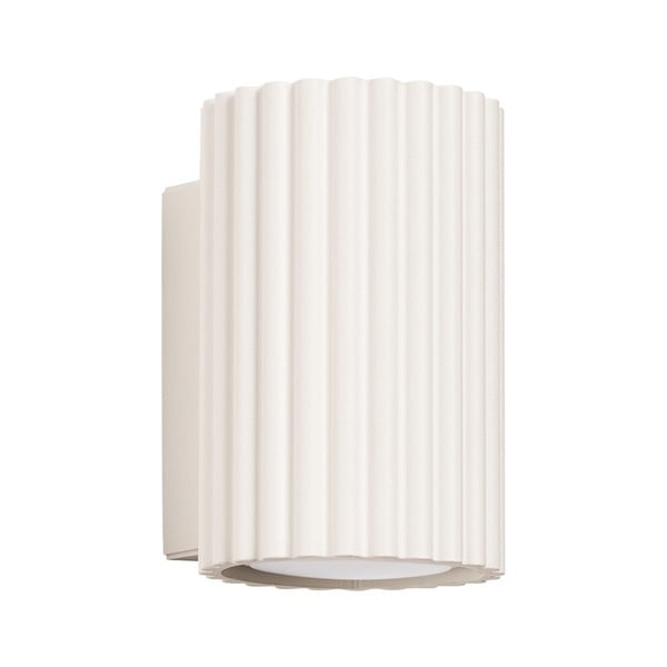 Krémovobiele nástenné svietidlo Gleam – Sollux