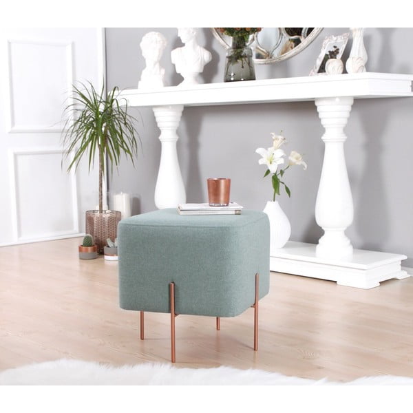 Svetlomodrý taburet Copper – Artie-image-3