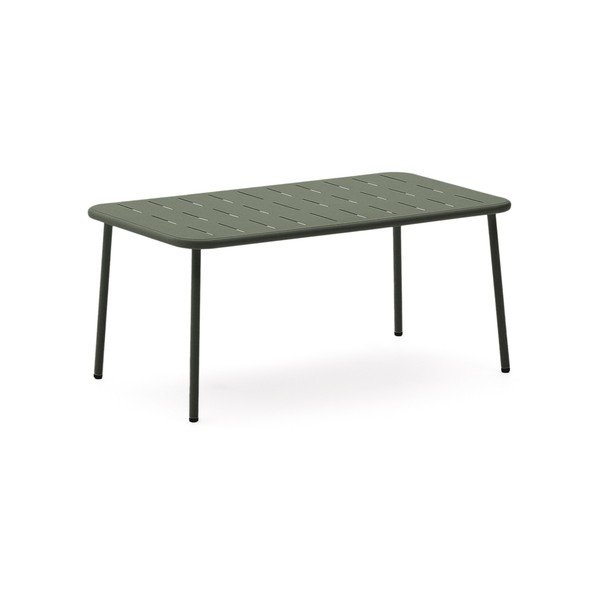 Oceľový Záhradný konferenčný stolík 50x90 cm Zivia – Kave Home