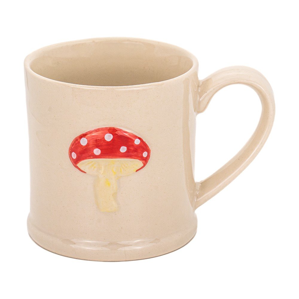 E-shop Béžový keramický hrnček Mushroom – Sass & Belle
