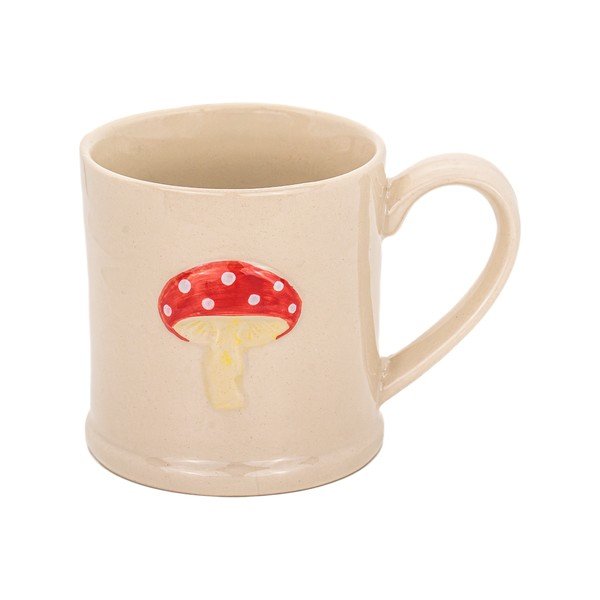 Béžový keramický hrnček Mushroom – Sass & Belle