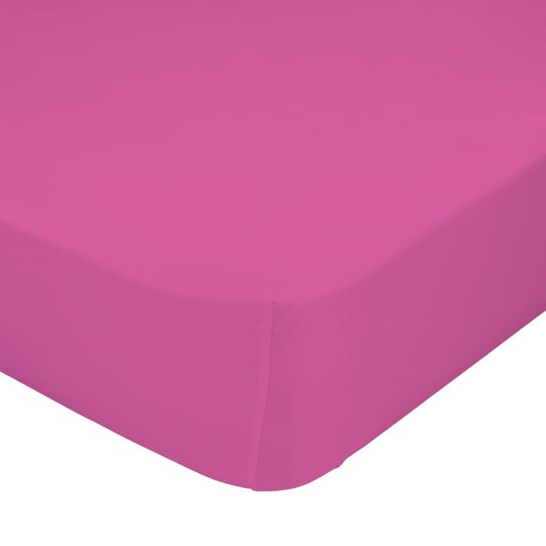 Ružová elastická plachta HF Living Basic, 105 x 200 cm