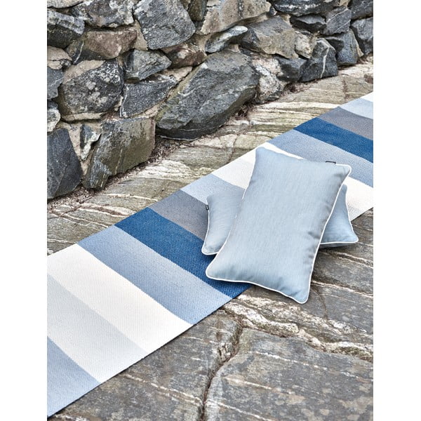 Modro-krémový vnútorný a vonkajší behúň 70x300 cm Molly Ocean Grey – Pappelina-image-2