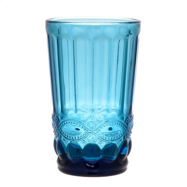 Sada 6 modrých pohárov InArt Moderna