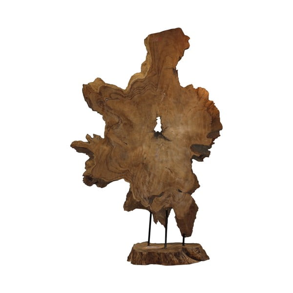 Dekorácia z teakového dreva HSM Collection Tribe Root