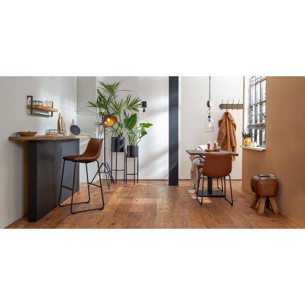 Hnedá stolička Ramy – Light & Living-image-3
