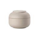 Béžový kameninový kúpeľňový organizér na vatové tampóny Sensu – Zone