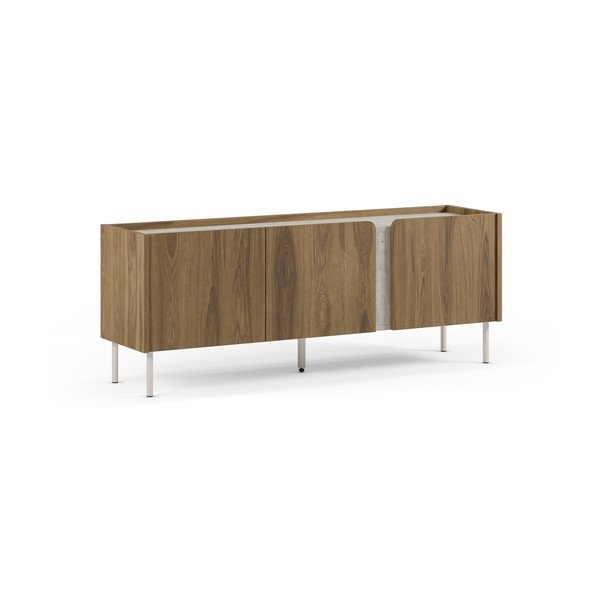 TV stolík v dekore duba v prírodnej farbe 140x54x35,5 cm Lucile – Marckeric-image-3