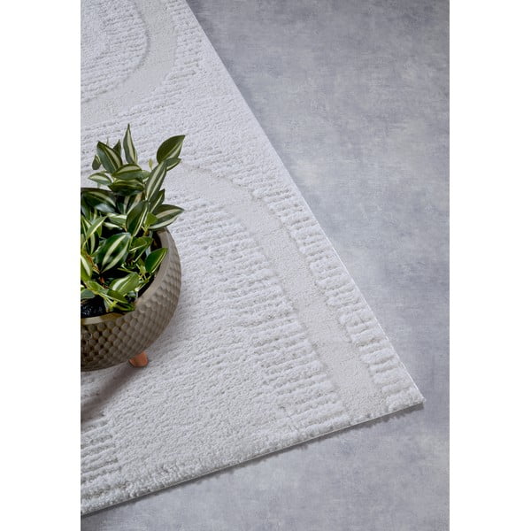 Krémovobiely behúň 80x240 cm Bartoux Cream White – Elle Decoration-image-2