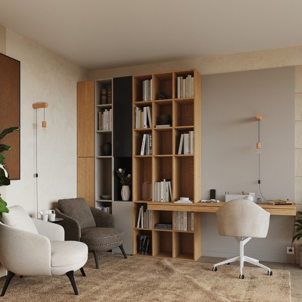 Nástenné svietidlo v prírodnej farbe Arcadia – Sollux-image-3