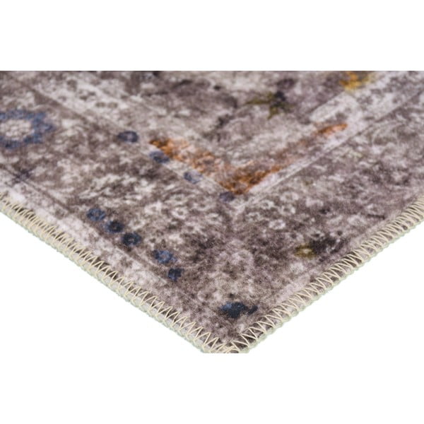 Svetlohnedý prateľný koberec 80x50 cm - Vitaus-image-2