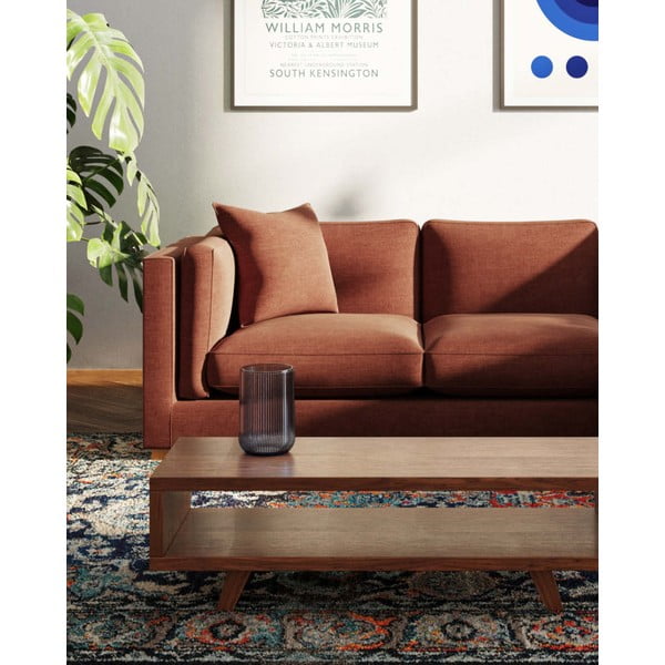 Rohová pohovka (pravý roh) v tehlovej farbe Pomo – Ame Yens-image-3