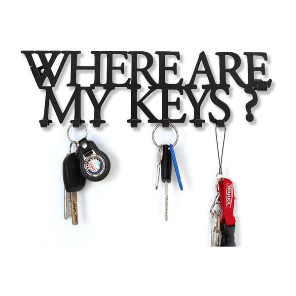 Vešiak na kľúče  Where Are My Keys