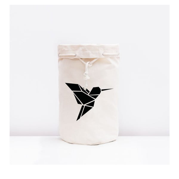 Úložná plátená taška Origami Kolibri