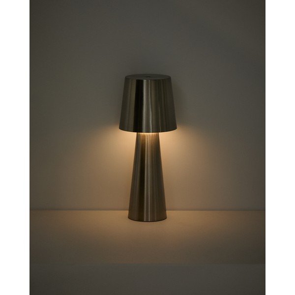 LED stolové/prenosné vonkajšie svietidlo so stmievačom na USB ø 16 cm Arenys – Kave Home-image-4