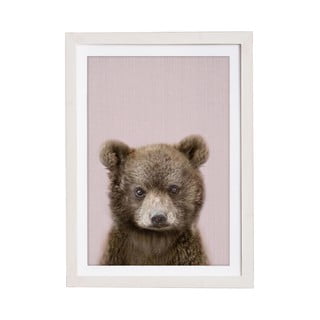 Nástenný obraz v ráme Querido Bestiario Baby Bear, 30 x 40 cm