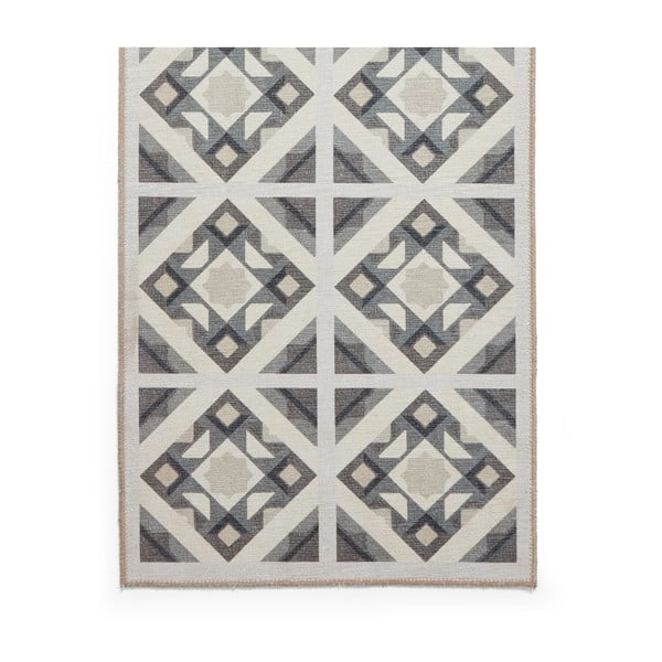 Sivý prateľný behúň 61x170 cm Victoria Beige – Think Rugs-image-4