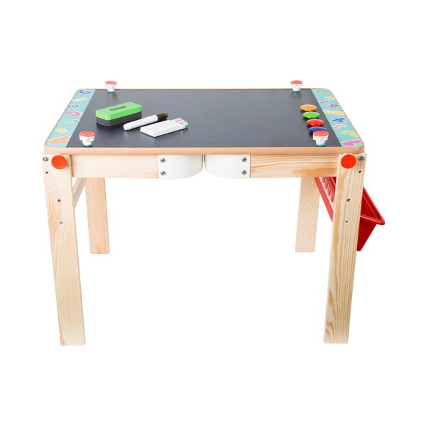 Multifunkčná magnetická popisovacia tabuľa zložiteľná do stola Legler 2-in-1-image-4