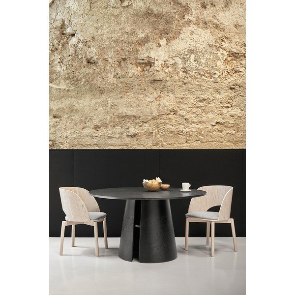 Okrúhly jedálenský stôl v dekore jaseňa ø 157 cm Cep – Teulat-image-1