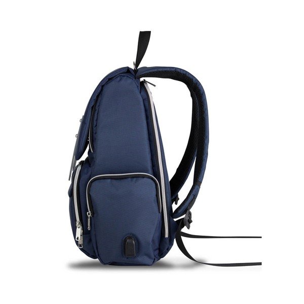 Tmavomodrý batoh pre mamičky s USB portom My Valice MOTHER STAR Baby Care Backpack-image-2