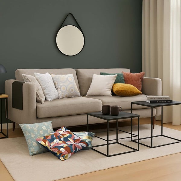 Obliečka na vankúš zo ženilky 40x40 cm Leo – douceur d'intérieur-image-2