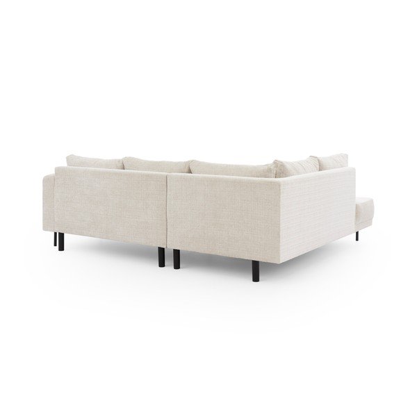 Béžová ženilková rohová pohovka (ľavý roh/do L) Mauris  – Ropez-image-3