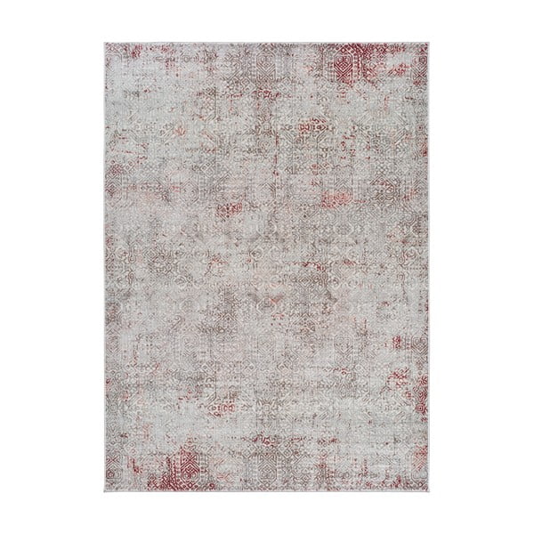 Sivo-ružový koberec Universal Babek, 80 x 150 cm
