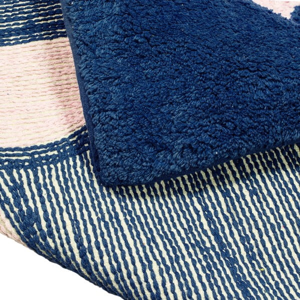 Tmavomodrý detský koberec 120x160 cm Nanny – Mr. Fox-image-2