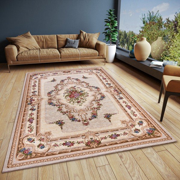 Béžový koberec 150x220 cm Hafsa – Hanse Home-image-1