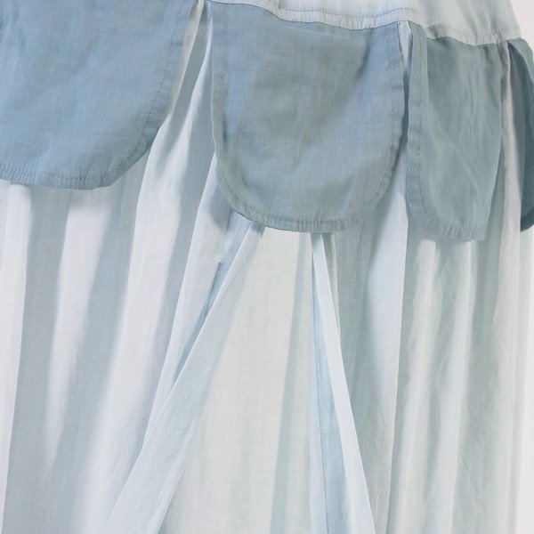 Svetlomodrý bavlnený baldachýn Carelene - Kave Home-image-4