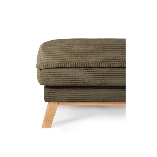 Zelená menčestrová podnožka Tori – Bonami Selection-image-3