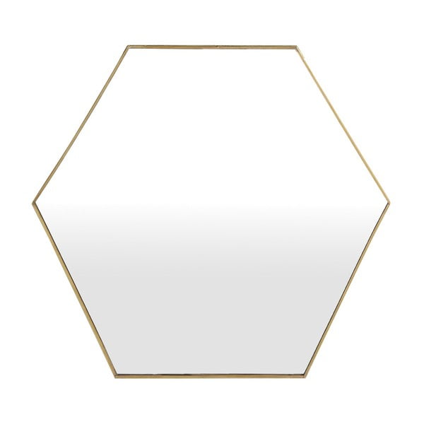 Geometrické zrkadlo A Simple Mess Liva, 51 × 44 cm