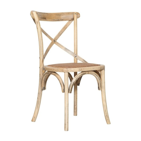 Svetlohnedá drevená stolička Abra