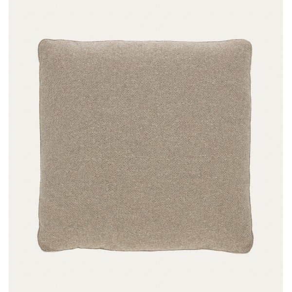 Béžový ženilkový vankúš na gauč Blok – Kave Home-image-3