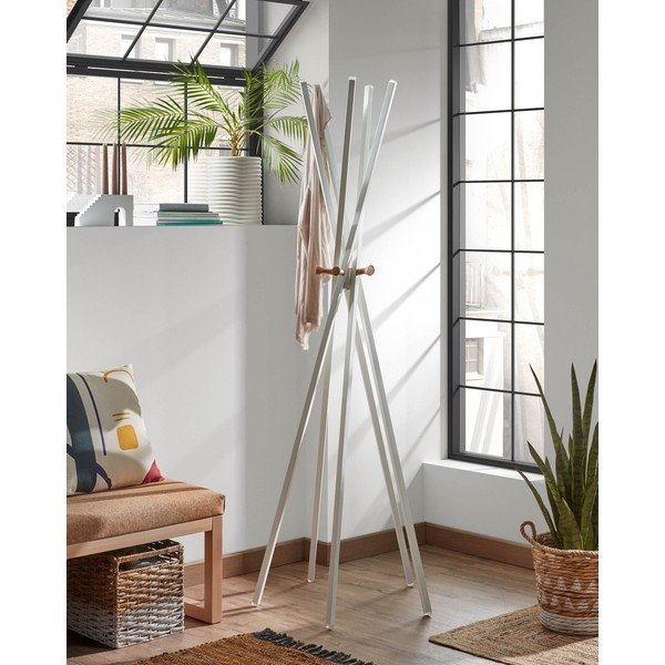 Biely vešiak Kave Home Benzara-image-2