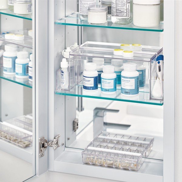 Kúpeľňový organizér Crystalline – iDesign/The Home Edit-image-1