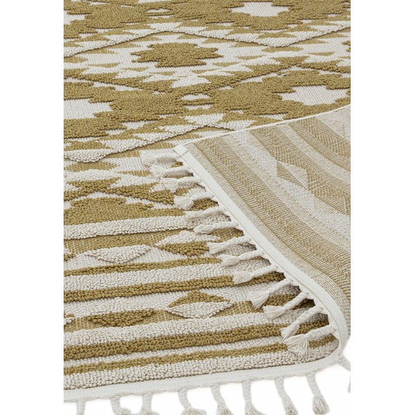 Žltý koberec Asiatic Carpets Taza, 80 x 240 cm-image-2