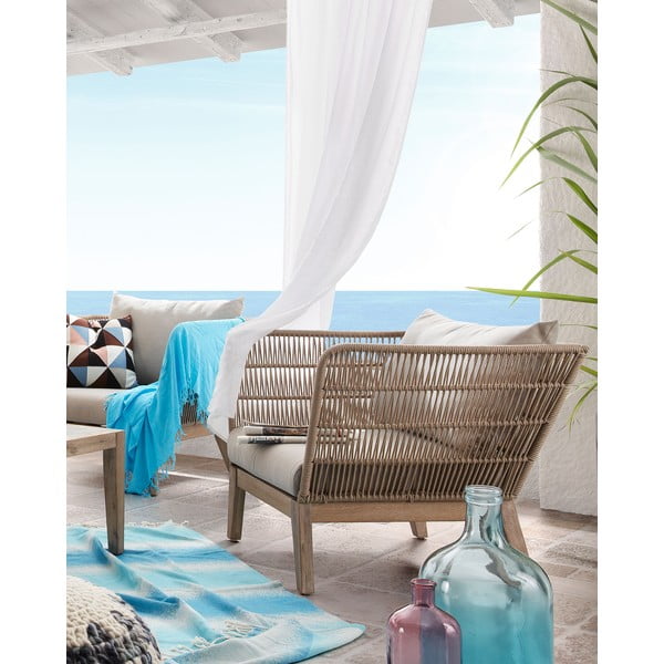 Béžové kreslo Kave Home Bellano-image-4