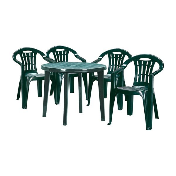 Okrúhly záhradný jedálenský stôl ø 90 cm Lisa – Keter-image-1