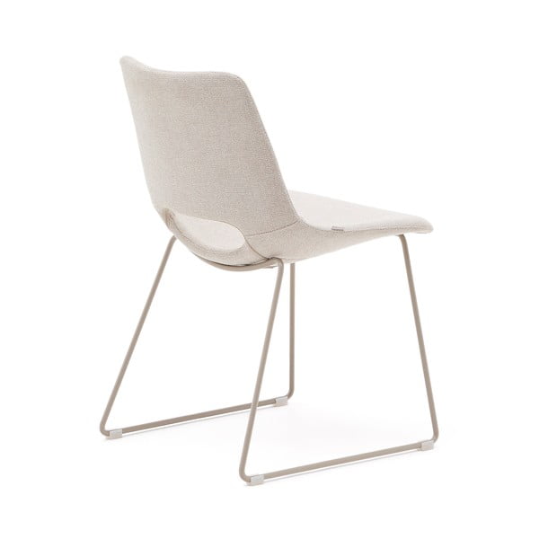 Béžová jedálenská stolička Zahara – Kave Home-image-4