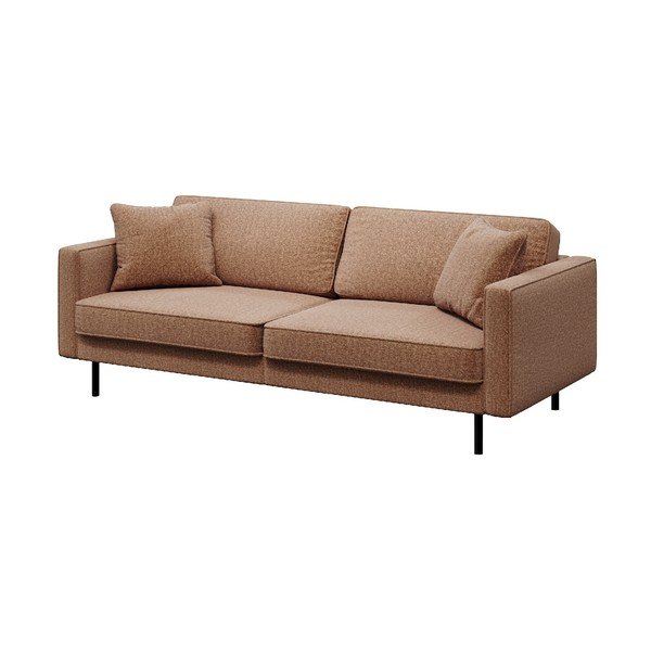 Ílovohnedá pohovka MESONICA Kobo, 207 cm-image-2