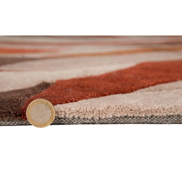Oranžový koberec Flair Rugs Splinter, 160 x 220 cm-image-3