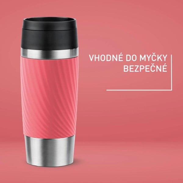 Cestovný hrnček v lososovej farbe 360 ​​ml – Tefal-image-4