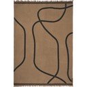 Svetlohnedá deka 130x175 cm Shadow  – Mette Ditmer Denmark