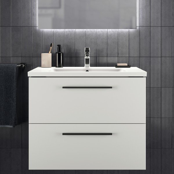 Biela závesná skrinka pod umývadlo 80x63 cm i.Life B – Ideal Standard-image-1