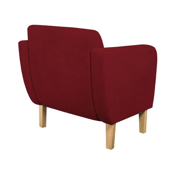 Červené kreslo Kooko Home Swing-image-4